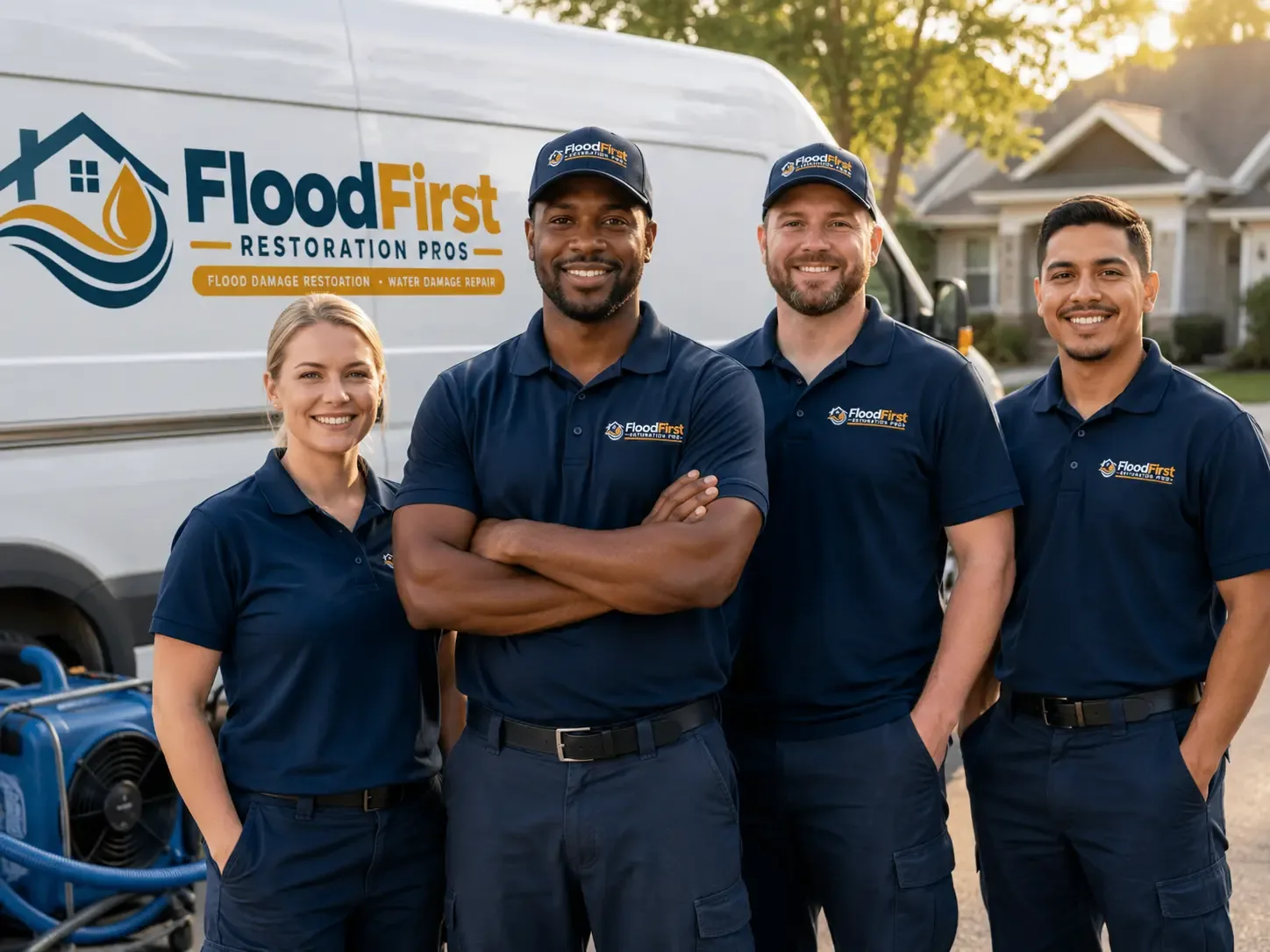 Flood Damage Restoration company in Mesopotamia, OH